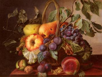 維爾 賽多利斯 A Still Life With A Basket Of Fruit 維爾 賽多利斯 A Still Life With A Basket Of Fruit